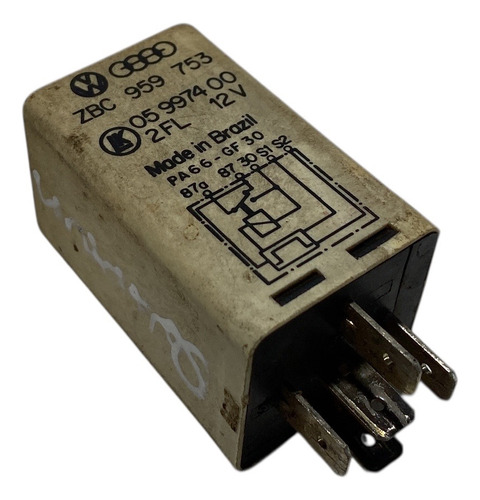Relê Trava Elétrica Vw Santana Quantum Zbc959753