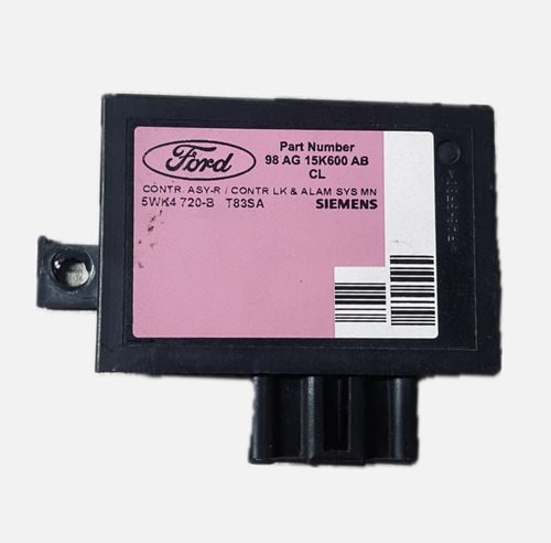 Módulo Conforto Alarme Ford Focus 01 A 08 98ag15k600ab