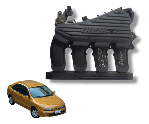 Coletor De Admissão Fiat Brava 16v 2000 (al)