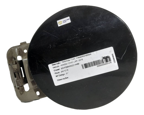 Portinhola Tampa Tanque Honda Civic 2012 2013 2014 2015 2016