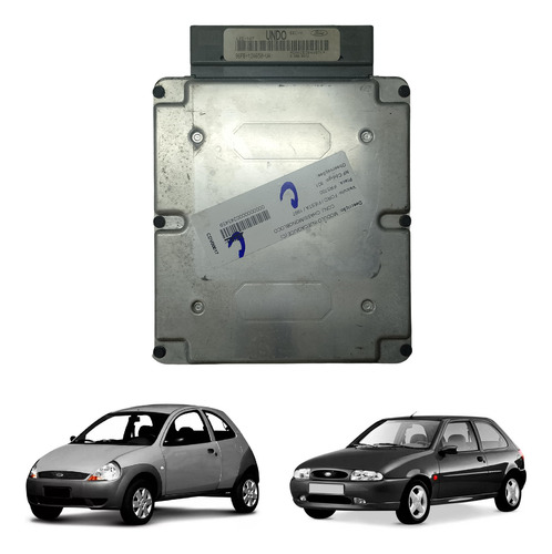 Módulo Injeção Fiesta Ka 1.0 Gasolina 96/99 96fb12a650ua