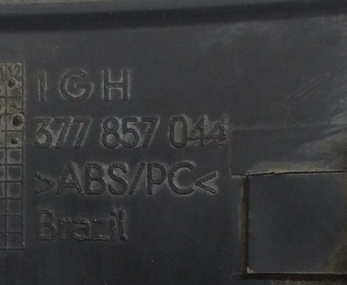Difusor Ar Direito Vw Saveiro 1.6 2003 377857044