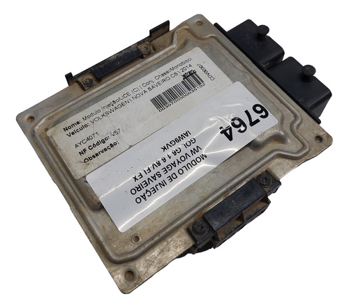 Modulo Injeção Gol Saveiro Voyage G6 1.6 8v Flex 032906034k