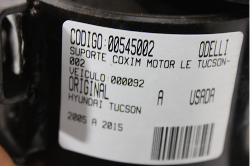 Suporte Coxim Motor Lado Esquerdo Tucson 05/15 Usado (002)