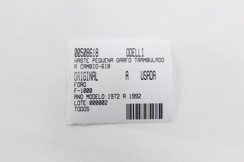 Haste Pequena Garfo Trambulador Cmbio F-1000 72/92 (618)