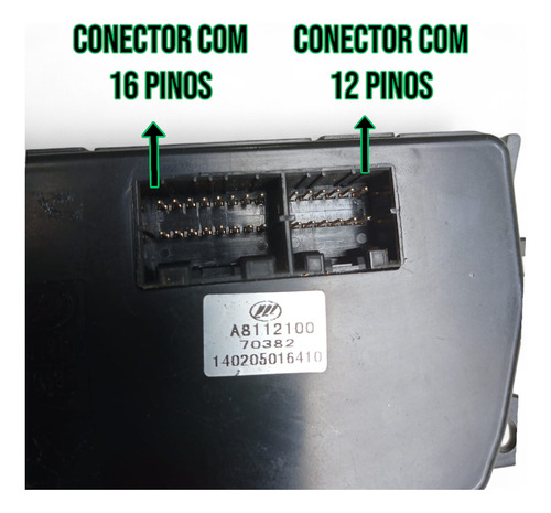 Botão Comando Ar Condicionado Lifan 530 2015 A 2019