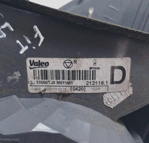 Lanterna Traseira Direita Honda New Fit 2009 A 2014 2121161