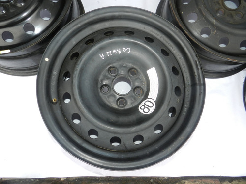 Jogo Roda Ferro Aro 16 5x100 Toyota Corolla 12/18 4261102b70