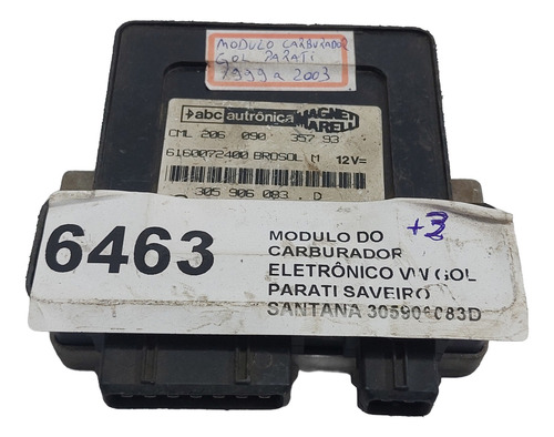 Módulo Do Carburador Eletrônico Gol Parati Saveiro Ap