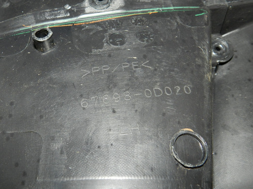 Forro Porta Traseira Esquerda Toyota Etios 2016 A 2020