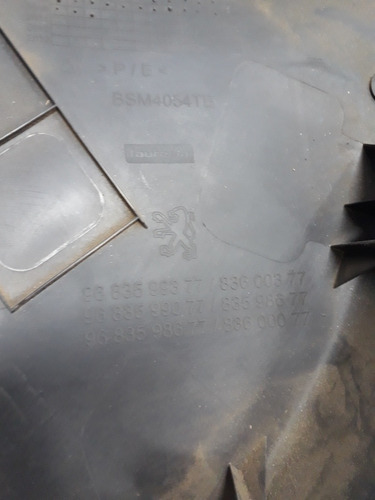 Forro Porta Traseira Esquerda Peugeot 207 2009 A 2015 4684*