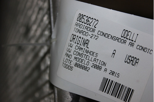 Radiador Condensador Ar Condicionado Vw Constellation 08/15 