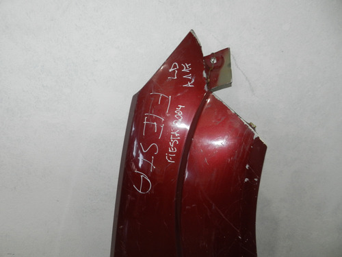 Para-lama Lado Direito Bordô Ford Fiesta 2003 A 2006