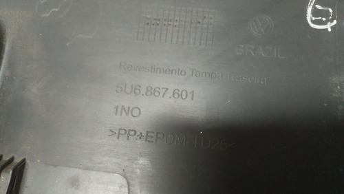Moldura Tampa Porta Malas Gol G5 G6 5u6867601a Orig 19874 