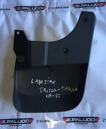 Para-barro Lameiro De Mitsubish Triton L200 Pajero 05/12