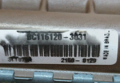 Radiador Ar Quente Honda Fit 2007 A 2014 Bc1161203031