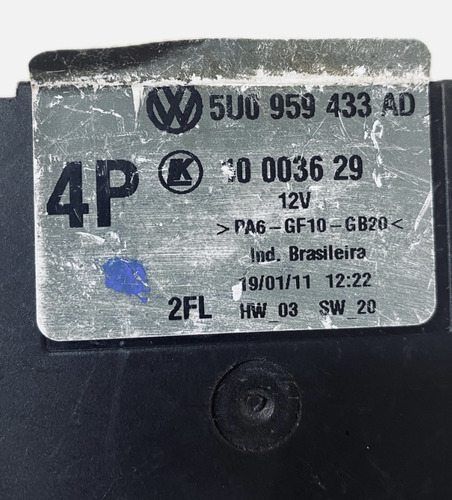 Módulo Conforto Vw Gol Fox 5u0959433ad