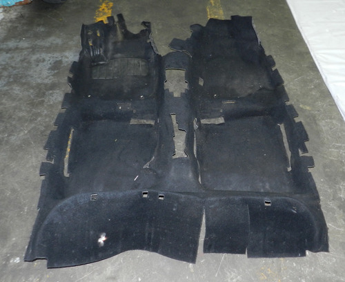 Assoalho Carpete Preto Vw Golf Sapão 2001