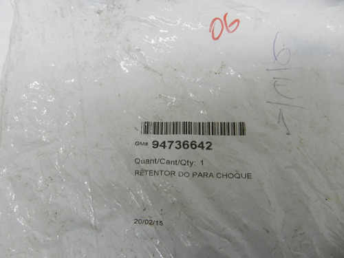 Guia Para-choque Dianteiro Esquerdo Gm Astra 99/12 94736642