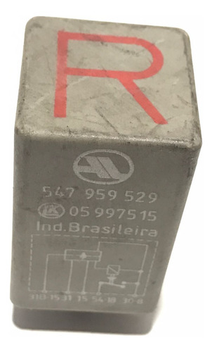 Rele Vidro Traseiro Ford Escort 82/90 547959529 Usado (vc)