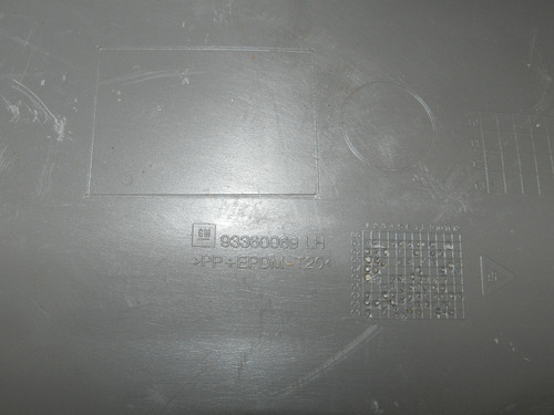 Forro Porta Dianteiro Esquerdo Gm Zafira 02 A 2006 93360069