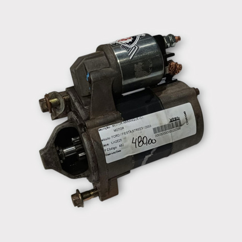 Motor De Arranque Fiesta 1.0 Zetec 2002 2003 2004 A 2012