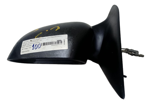 Retrovisor Marea Braba 98 99 A 2007 Esquerdo Usado