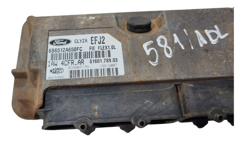 Módulo Injeção Ford Ka 1.0 Flex 2007 (al)  6s6512a650fc