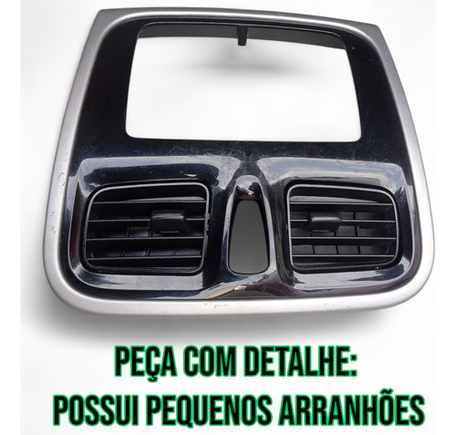 Moldura Som E Difusor De Ar Painel Logan Sandero 2015 A 2019