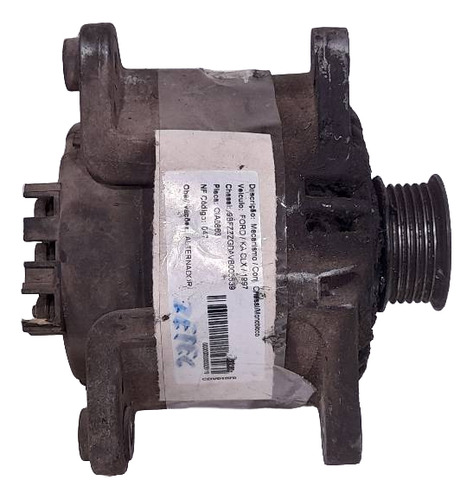 Alternador Ford Ka 1.0 8v 70ah 1997 1998 1999 2000 Bosch