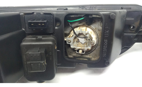 Farol Direito Vidro Mascara Negra Fiat Marea 99/05 88201558