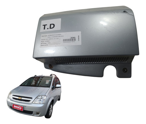 Moldura Lanterna Traseira Direita Gm Meriva Maxx 2008 (al)
