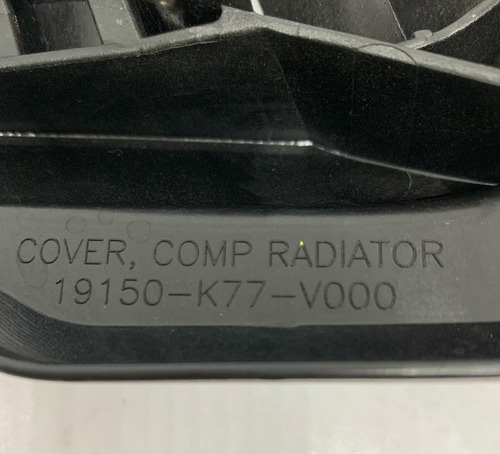 Protetor Tampa Radiador Honda Sh 150i 2017 2022 Original