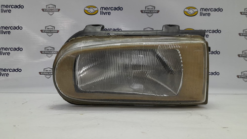 Farol Lado Esquerdo Cibié Arteb Vw Gol Bola G2 1995 A 2005