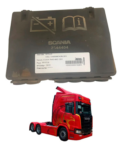 Caixa De Fusível Bateria R450 2020 2021 2844404
