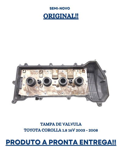 Tampa De Valvula Toyota Corolla 1.8 16v 2003 2008 Usado