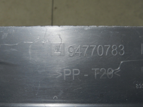 Moldura Superior Paralama Direito Gm S10 10 A 2020 94770783