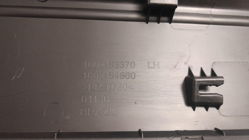 Friso Aplique Porta Dianteira Esquerdo Fiat Toro 16/22