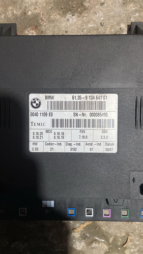 Modulo Conforto Dianteiro Direito Bmw 550i V6