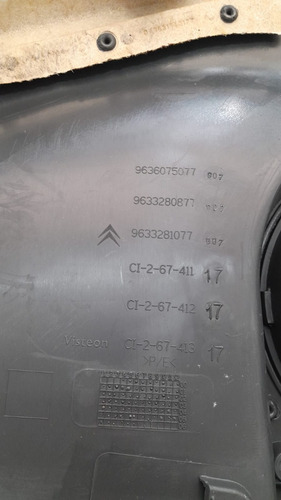 Forro Porta Traseira Direita Citroen C5 02/05 9636075077