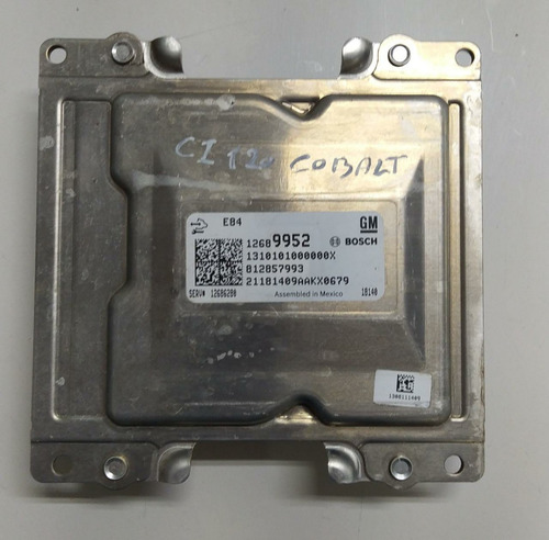 Kit Módulo Injeção Gm Cobalt 1.4 2019 12689952
