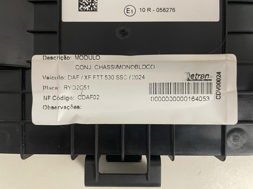 Módulo Centralina Xf Ftt 530 2024 - 2302818