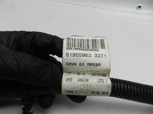 Cabo Negativo Polo Bateria Mobi Uno Vivace 1.0 3cc 17/22