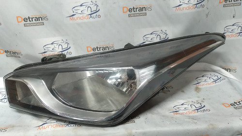 Farol Esquerdo Fumê Hyundai Hb20 Original Usado 19863