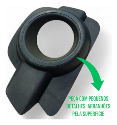 Grade Do Farol De Milha Direito Renault Kwid 2017 A 2023