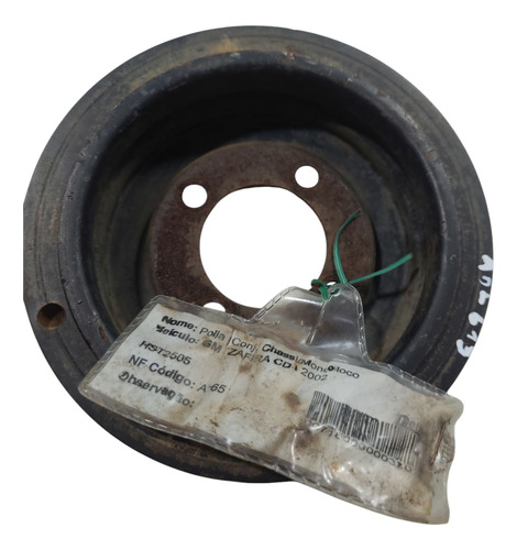 Polia Virabrequim Gm Astra Zafira 2.0 1995 (al)