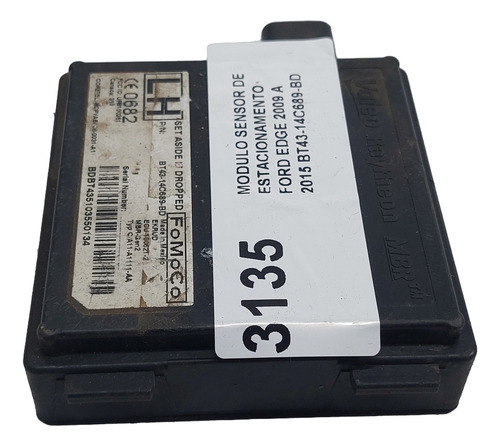 Modulo Sensor De Estacionamento Edge Ano 2009 Á 2015