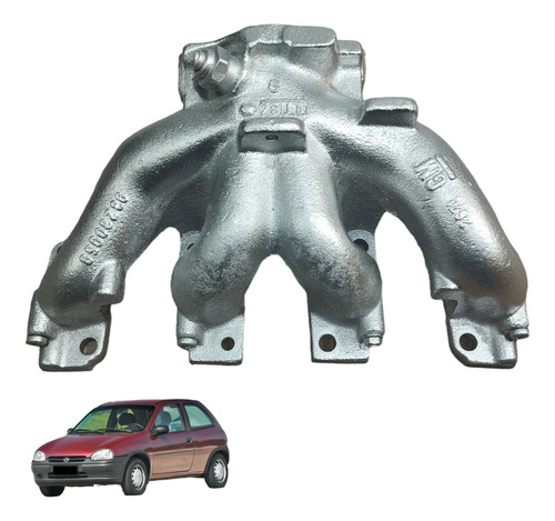 Coletor Escape Escapamento 1.0 8v Gm Celta Corsa 1997 A 2006