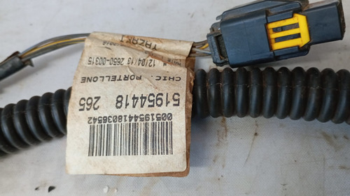 Chicote Porta Traseira Fiat Fiorino 2015-2021 51954418