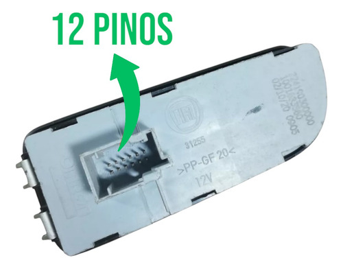 Botão Interruptor Desembaçador Fiat Palio Uno Siena 11 A 14